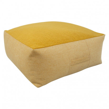 Stool LAMB BAG 80x80xH30cm, yellow