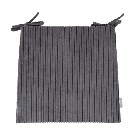 Cushion HYPER for chair 45/41x40cm, dark grey