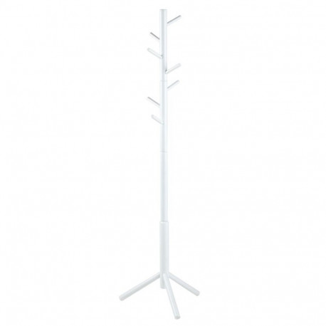 Põrandanagi BREMEN 51x45xH176cm, 8-nagi, valge, materjal: puit, viimistlus: lakitud