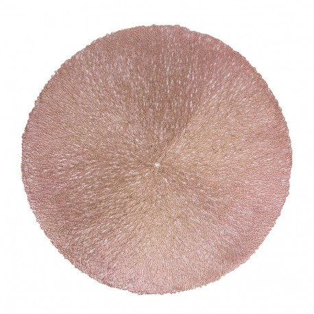 Placemat ELONA D38cm, rose gold
