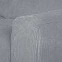 Corner sofa LEHTE left corner, grey