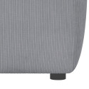 Corner sofa LEHTE left corner, grey