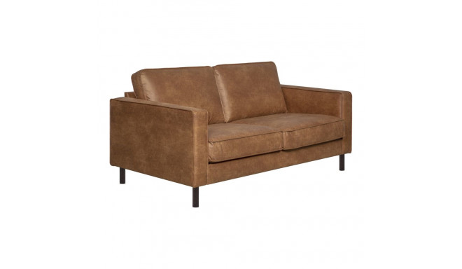 Diivan LUCAS 2-kohaline, pruun, 164x90xH79cm