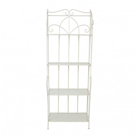 Riiul SANDY 60x32xH166cm, antiikvalge