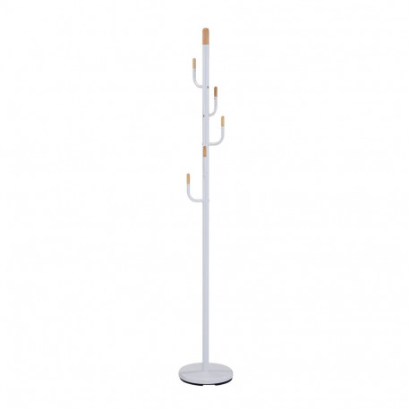 Coat rack GLADE D28xH174cm, white