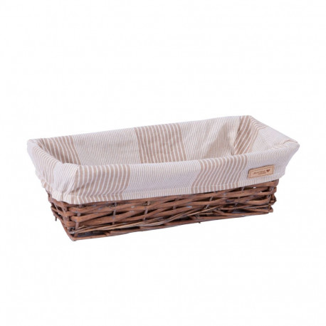 Basket WILLI STRIPE 32x17xH11cm