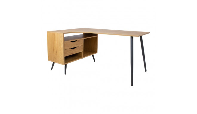 Kirjutuslaud GEORGIA 145x80xH75cm, melamiin tammedekooriga