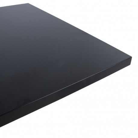 Table top ERGO 140x80cm, black