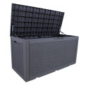Storage box SAYA 122x54,5x63cm/380L, grey plastic