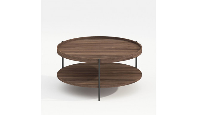 Diivanilaud CINDY D80xH40cm, melamiin pähkel