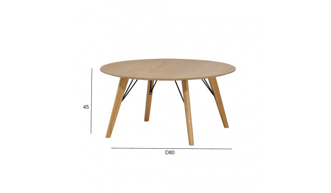 Diivanilaud HELENA D80xH45cm, tamm