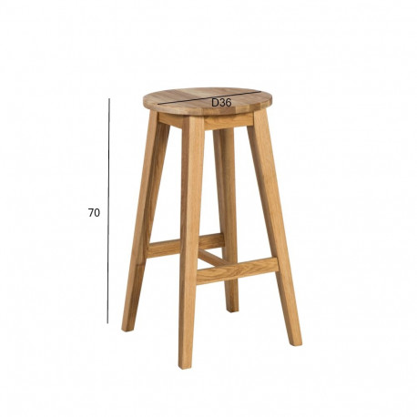 Baaripukk MONDEO D36xH70cm, tamm