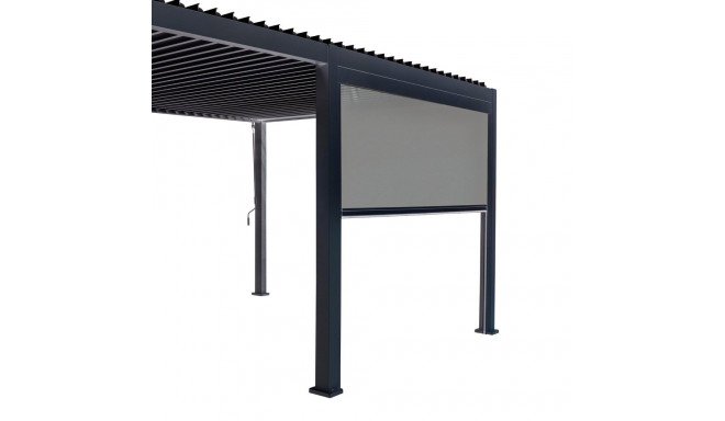 Pull-down screen for gazebo MIRADOR-111 3m, grey