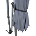 Parasol MALTA D3m, grey
