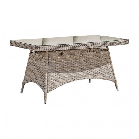 Table EDEN 150x100xH74 cm, beige