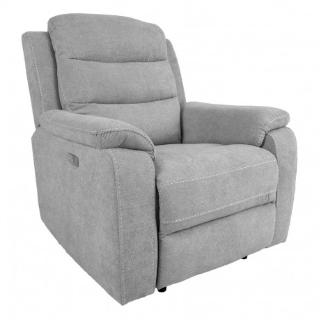 Tugitool MIMI elektriline recliner 92x93xH102cm, helehall