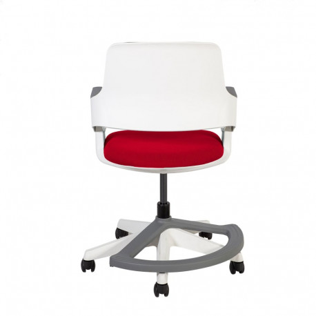 Kids desk chair ROOKEE dark red