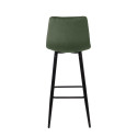 Bar chair CHILLI forest green velvet