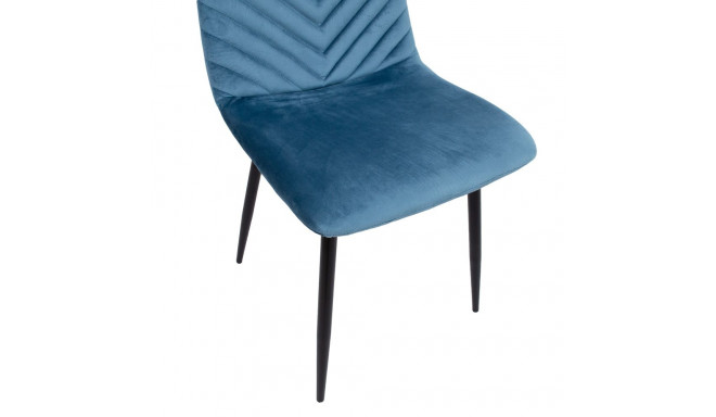 Tool BRIE 45x53xH89cm, sinine samet