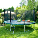 Enclosure for D426cm trampoline, with poles, black