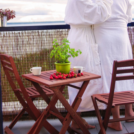 Laud ROUEN 50x50xH68cm, meranti