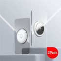 DUX DUCIS card-shaped protective case for AirTag 2 pcs transparent + black DUX DUCIS card-shaped protective case for AirTag 2 pcs transparent + black