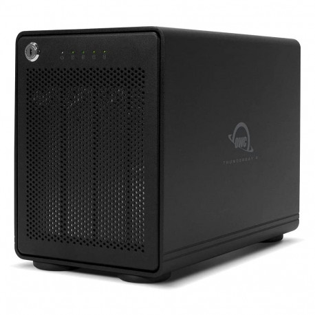 ThunderBay 4 (schwarz, 4-Bay Thunderbolt 3 External Drive Enclosure)