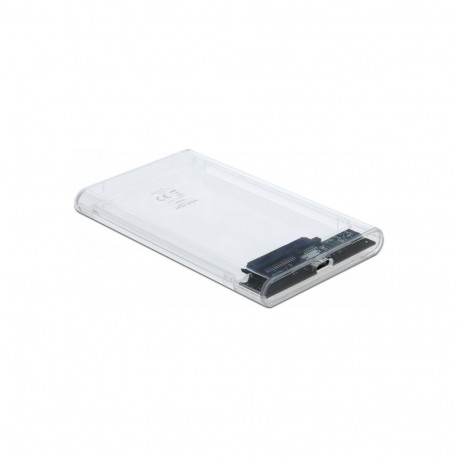 Väline korpus 2.5" SATA HDD/SSD SuperSpeed USB 10Gbps (USB 3.1 Gen 2), läbipaistev