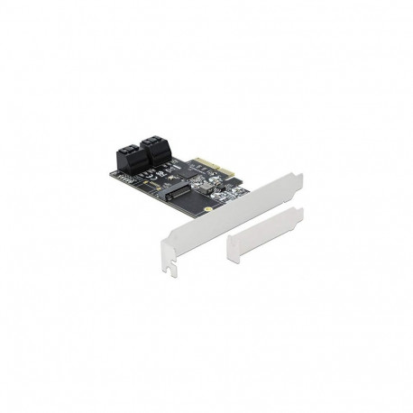 DeLOCK 4P SATA & 1Slot M.2 PCIe x4 -LP