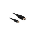 DeLOCK Adapter - miniDP - DisplayPort - 5 m - black