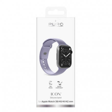 Puro Icon Strap for Apple Watch 38/40/41/42mm - Purple