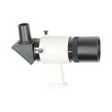 Skywatcher 9x50 finder scope with 90 angle socket (black)