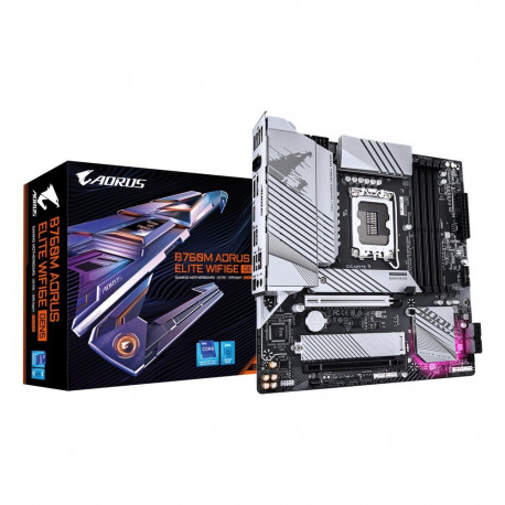 GIGABYTE emaplaat B760M AORUS ELITE WIFI6E GEN5 toetab 14. põlvkonna Intel Core protsessoreid 12+1+1