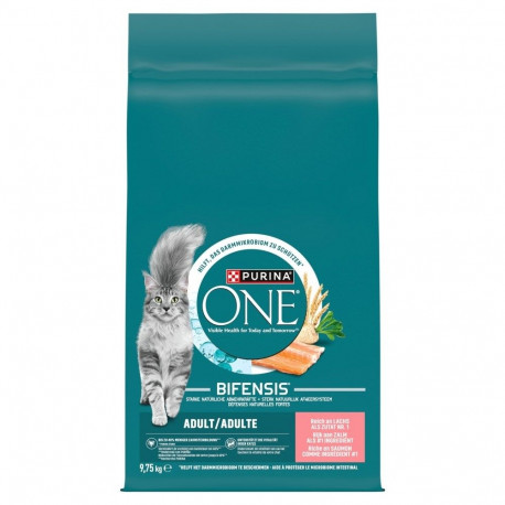 PURINA One Adult lõhe kuiv kassitoit 9,75kg