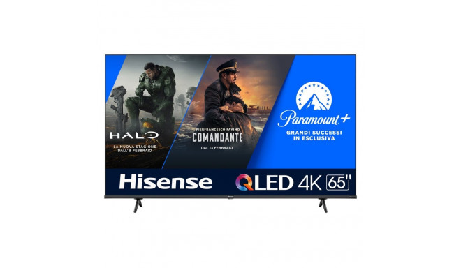 Hisense 65E7KQ 165.1 cm (65") 4K Ultra HD nutiteler Wi-Fi must 300 cd/m²