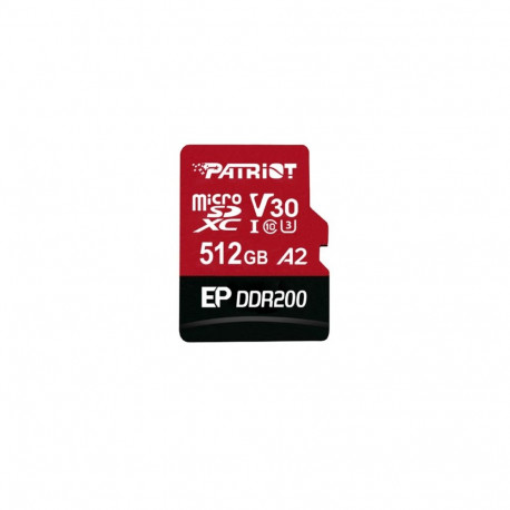 Patriot Memory EP DDR200 mälukaart 512GB MicroSDXC 160/120 MB/s (PEF512GEP33MCX)