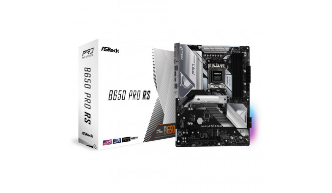 Asrock B650 Pro RS AMD B650 Socket AM5 ATX emaplaat