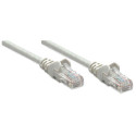 Intellinet Network Cat6 1m hall CCA U/UTP PVC RJ45 kullatud kontaktid snagless bootiga eluaegse gara