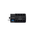 CyberPower BR1200ELCD line-interactive katkematu toiteallikas 1.2 kVA 720 W 8 AC pesa