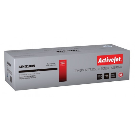 Activejet ATK-3100N tooner (asendus Kyocera TK-3100; Supreme; 12500 lehte; must)