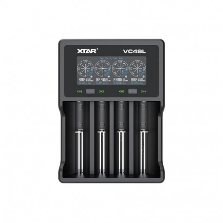 XTAR VC4SL battery charger to Li-ion / Ni-MH / Ni-CD 18650