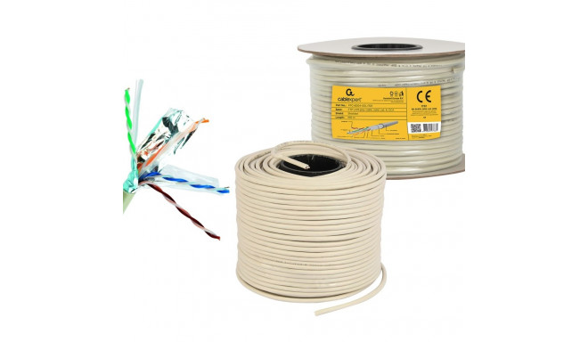 Gembird CAT6 FTP 100m võrgukaabel hall F/UTP (FTP)