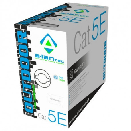 A-LAN KIU5OUTZ305 võrgukaabel hall 305 m Cat5e U/UTP (UTP)