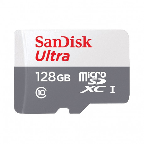 SanDisk Ultra mälukaart 128 GB MicroSDXC Class 10 (SDSQUNR-128G-GN3MN)