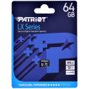 Patriot Memory PSF64GMDC10 memory card 64 GB MicroSDXC UHS-I Class 10