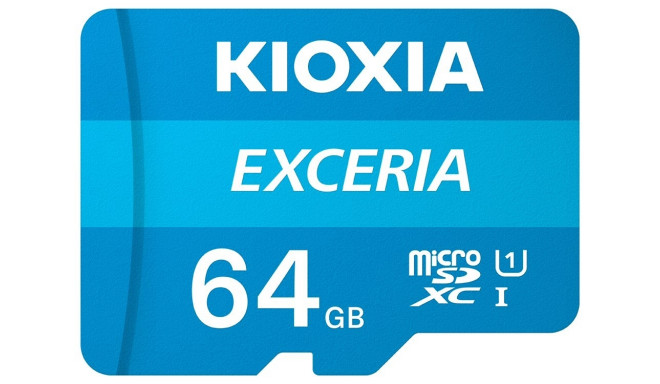 Kioxia Exceria mälukaart 64 GB MicroSDXC Class 10 UHS-I
