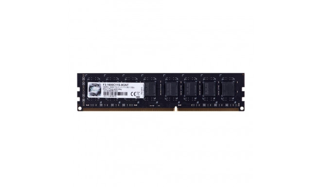 G.Skill 8GB DDR3-1600MHz mälumoodul