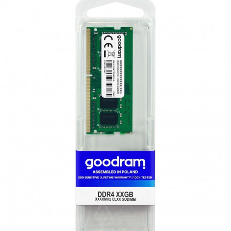 Goodram GR3200S464L22S/8G memory module 8 GB 1 x 8 GB DDR4 3200 MHz