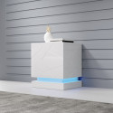 QIU bedside table lighting 2 pcs blue