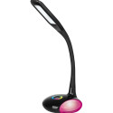 Activejet LED desk lamp VENUS BLACK with RGB base